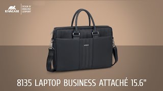 RIVACASE 8135 black laptop business attaché 15.6'