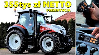 BEZSTOPNIOWY STEYR EXPERT 4100 CVT / NOWY PODŁOKIETNIK ( Prezentacja / Test ) Rolnik Szuka Traktora