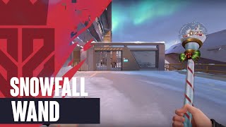 Snowfall Wand Skin Showcase - Valorant Snowfall Skins