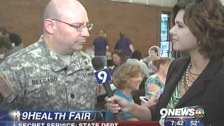 9NEWS' Belen DeLeon talks with the Colorado National Guard
