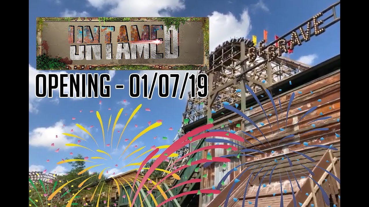 UNTAMED OPENING 🎢 WALIBI HOLLAND YouTube UNTAMED OPENING 🎢 WALIBI HOLLAND YouTube