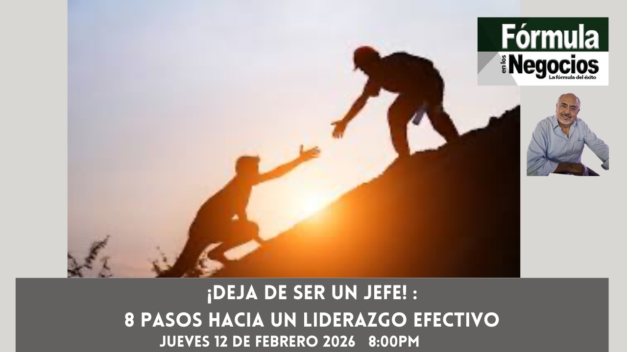 Si quieres que la gente te siga, deja de ser un jefe: 8 pasos hacia un ...