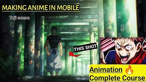 Making Anime In Mobile For Beginners || 2d Animation Complete Course || 2D Recreation