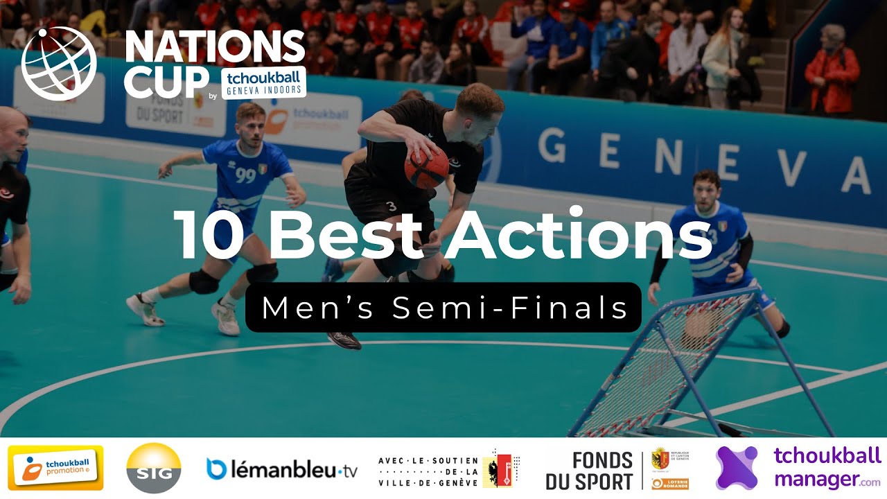 10 Best Actions / Semi-finals men / Tchoukball Nations Cup 2023