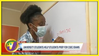 University Students In Jamaica Help High School Students Prep For Csec Exams Tvj News