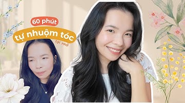 NHUỘM TÓC TẠI NHÀ siêu dễ! ✨ | Loveat1stshine