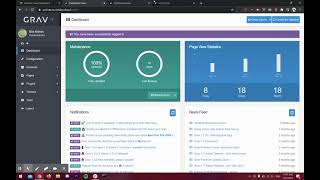First Time Dive Into Grav CMS via Reclaim Cloud