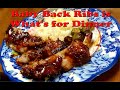 Best Baby Back Ribs You Will Ever Taste | Ninja Foodi | What's for Dinner | Delicious BBQ Sauce