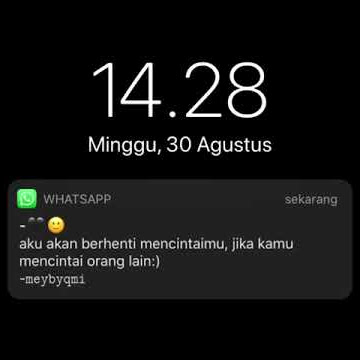 Story WA keren | bucin 2020