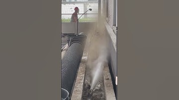 High Impact Pipeline Culvert Dredging Machine Demonstration
