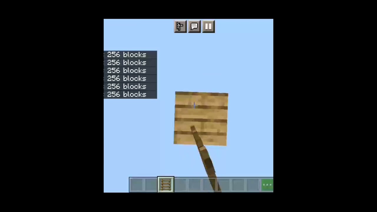 ladder mlg in Minecraft pocket edition || i am dream 2.0 ||
