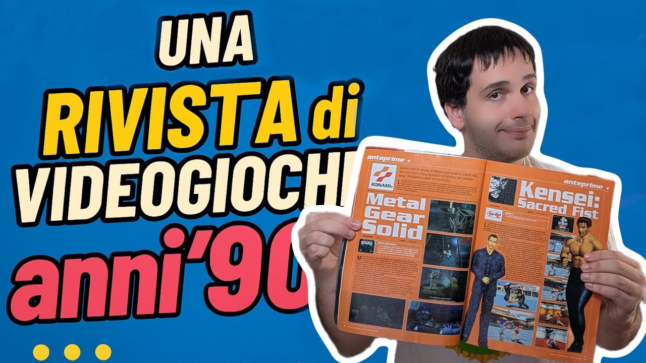 Ho sfogliato UN'ALTRA rivista di videogiochi degli ANNI '90!