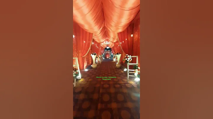#gallery #flower decoration #stage #decor #weading #reception #diy #entrance #car#Mamta Flowers