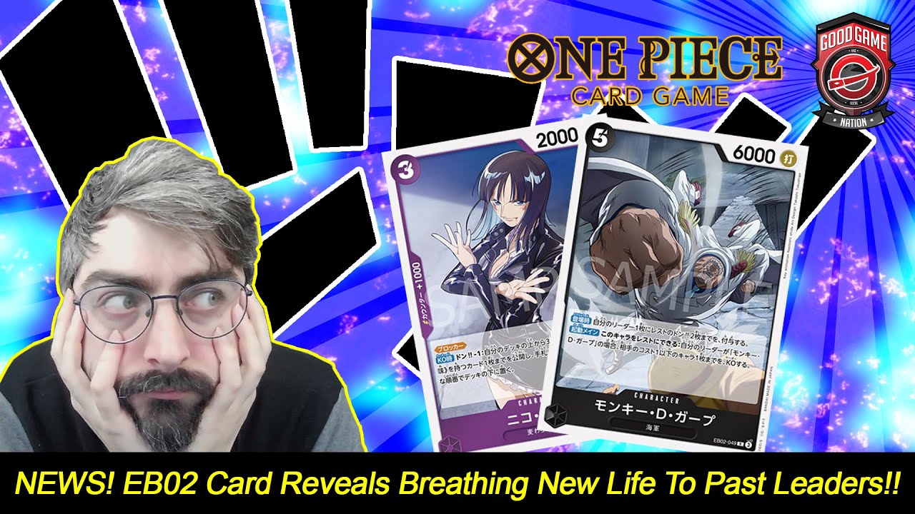 One Piece TCG News! These EB02 Cards Reveals Breath New