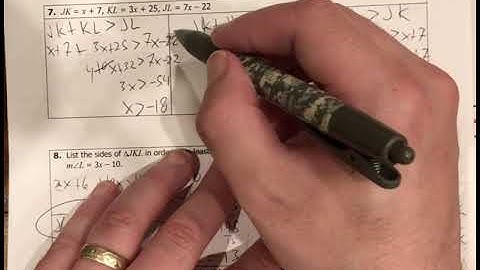 Geo Unit 5 Notes 7 Triangle Inequalities and Algebra part 2