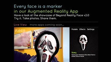 Beyond Reality Face v2.0 Showcase App