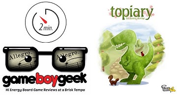 Topiary (Allegro 2-min) Review with the Game Boy Geek