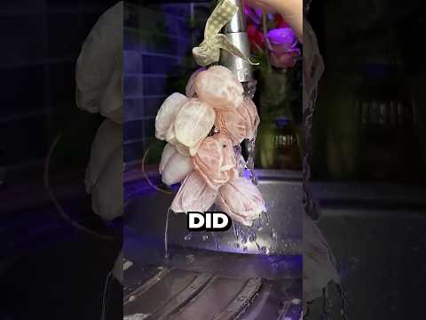 ぶどうの香りの薔薇石鹸を作ってみた 🌹🍇✨🫧