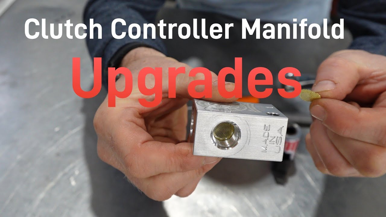 Digital Clutch controller manifold upgrades.