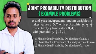 Joint Probability Distribution of X + Y | Independence and Covariance