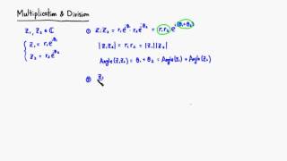 MTH 540 Multiplication & Division of Complex Numbers