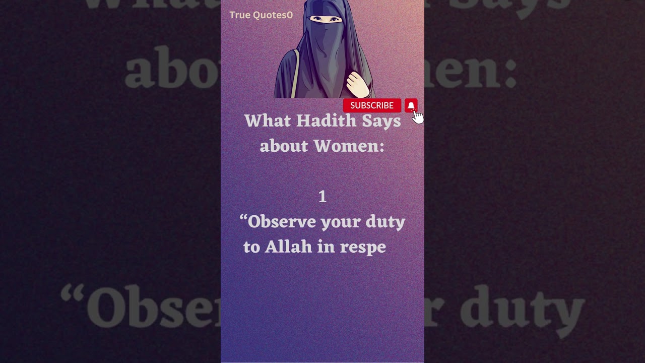 Quotes About Rights of Women In Islam English