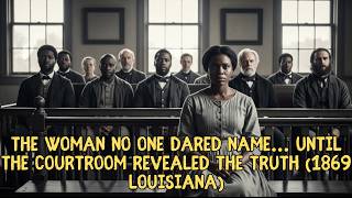 The Woman No One Dared Name… Until the Courtroom Revealed the Truth (1869 Louisiana)