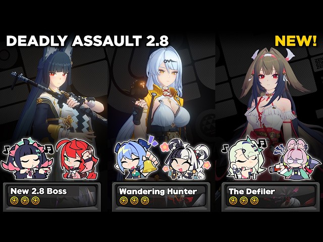 Miyabi, Yixuan & Ye Shunguang! Void Hunters! | NEW! Deadly Assault