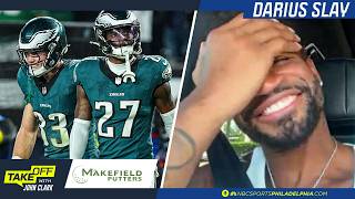 Darius Slay excited for Eagles defense LeBron James and enjoying retirement Takeoff