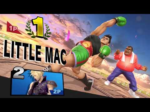 (スマブラSP)相手の復帰に下スマを合わせろ！リトルマックvsクラウド[Super smash bros.]