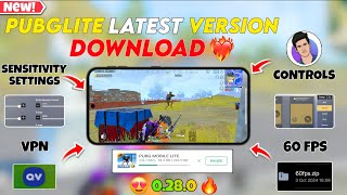 HOW TO DOWNLOAD LATEST VERSION of PUBG LITE with SENSITIVITY SETTINGS AND CONTROLS 🔥 - IFS JEET screenshot 2