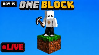 ONE BLOCK LIVE! ⛏️ | Day 16