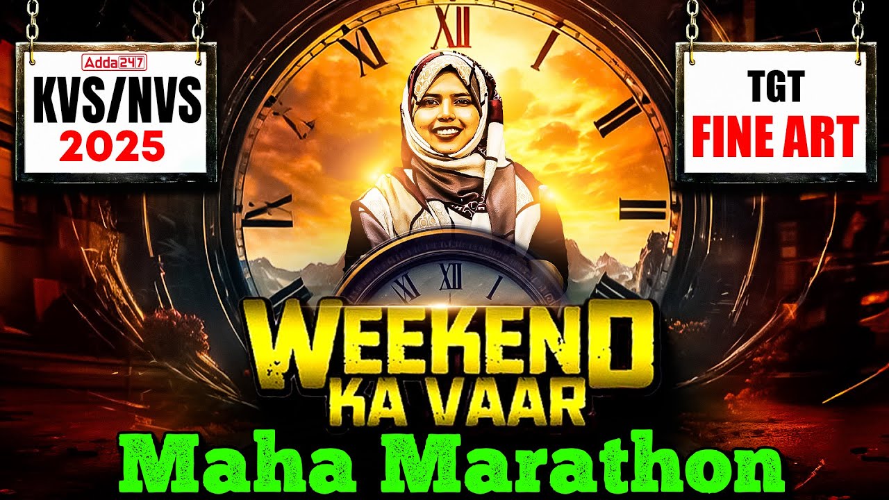 KVS NVS Vacancy 2025 | KVS NVS 2025 TGT Fine Arts Marathon | KVS NVS Fine Arts PYQ's By Zainab Mam
