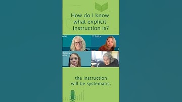 Science of Reading Podcast: How do I know what explicit instruction is? Dr. Anita Archer #shorts