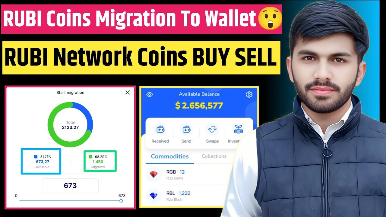 RUBI Coins MIGRATION Kaise Kare📌| Rubi Coins Buy🎁| Rubi Unlock Transfer To Wallet✅| Rubi Coin Price💰