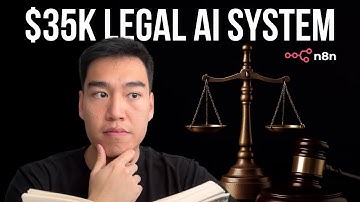 How I Built A $35K AI System For Law Firms (n8n Tutorial)