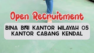 Lowongan Recruitment BINA BNI Kantorr Wilayah 05 - BNI Kendal