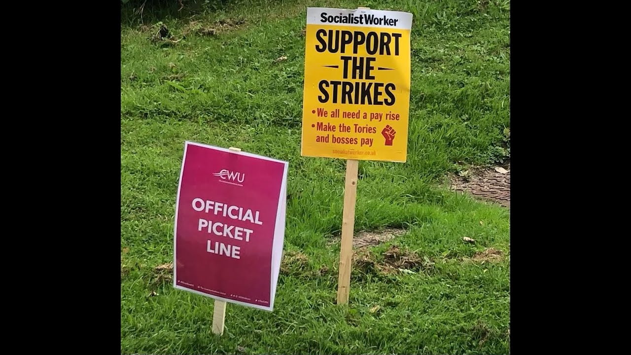 Parcelforce Swansea Strike YouTube