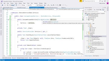 55 - IHostedService y Entity Framework Core - Servicios Scoped | Programando en ASP.NET Core 2.1
