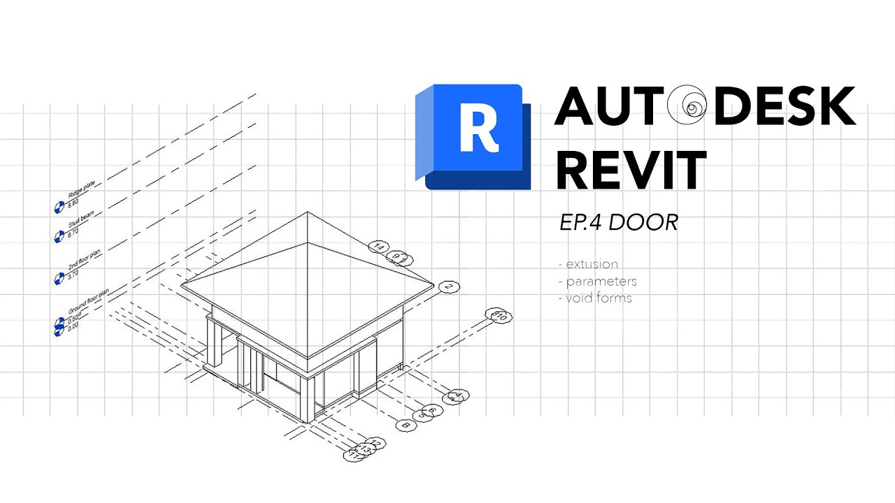 แกะมือสอน l AUTODESK REVIT l EP.4 DOOR