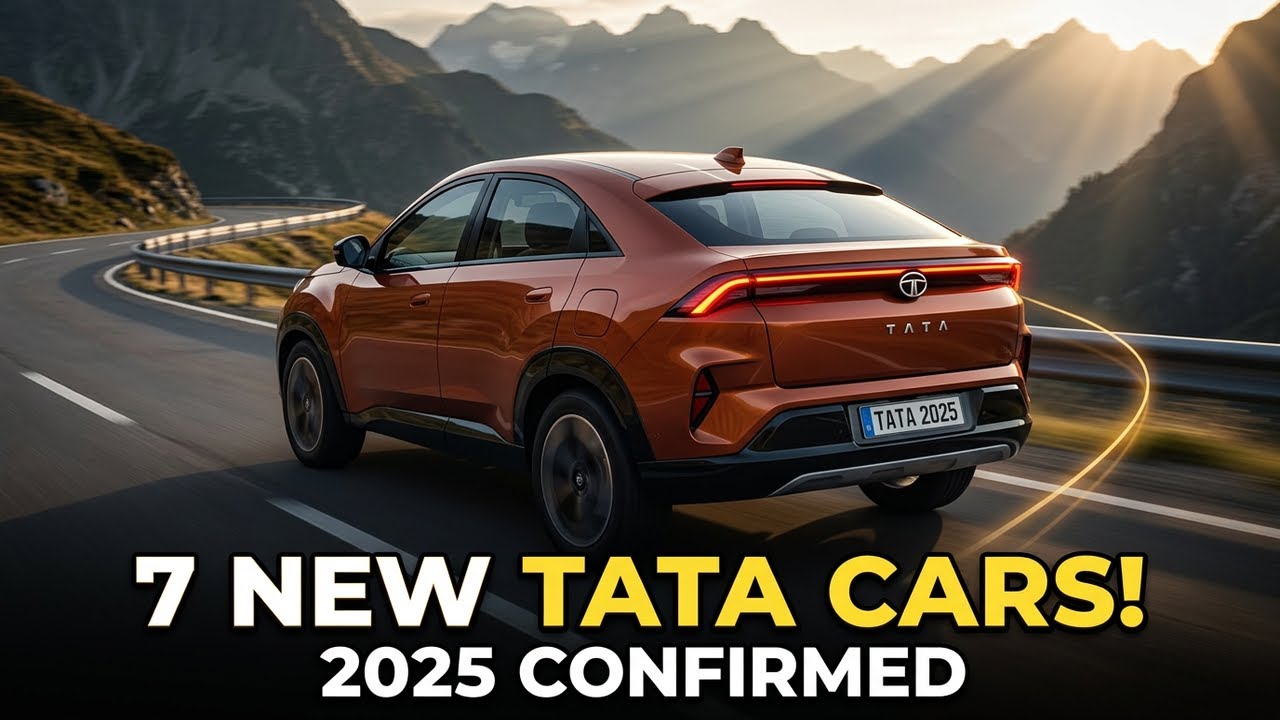 UPCOMING TOP 7 BEST-SELLING TATA CARS IN INDIA 2025 || PRICE , LOUNCH ...
