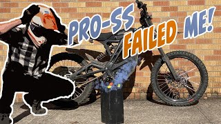 The Eride ProSS FAILED ME // high speed range test and breakdown