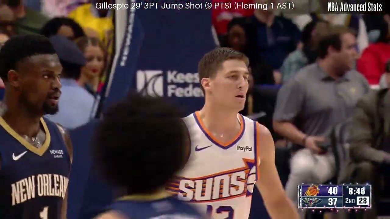 Rasheer Fleming Full Highlights Phoenix Suns vs New Orleans Pelicans Dec 27, 2025