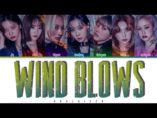 DREAMCATHER (드림캐쳐) - 'WIND BLOWS' (Color Coded Lyrics Eng/Rom/Han/가사) class=