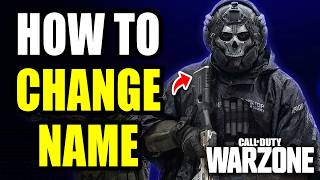 How To Change Your Name in COD Warzone