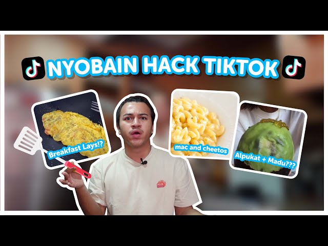 EMIL NYOBA: RESEP TIKTOK ANEH-ANEH TAPI ENAK??? class=