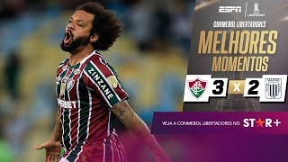 MARCELO ANOTA GOLAÇO, E FLUMINENSE VENCE O ALIANZA LIMA EM JOGO ELETRIZANTE NA LIBERTADORES