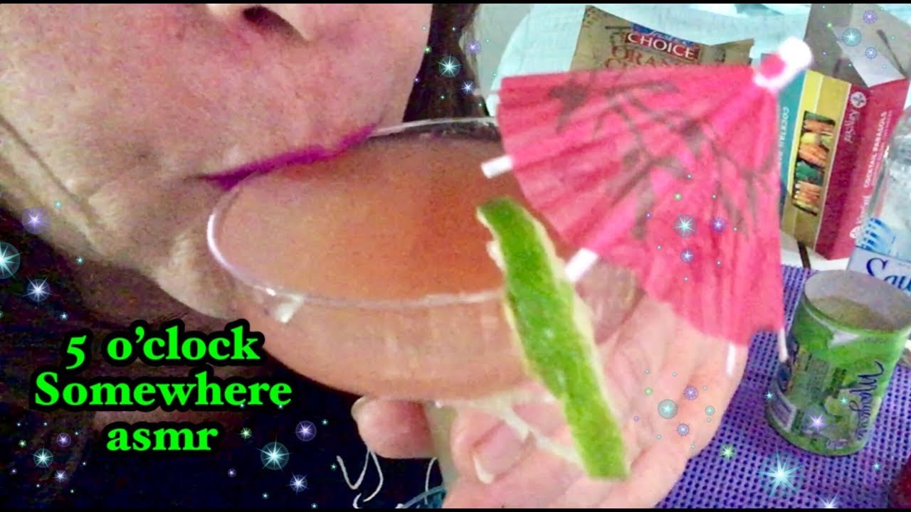 Angela Bright Cocktail Recipe, Celebrity Story Time, appetizers evening relaxation Quiet ASMR