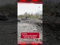 Все що залишилось від АЗС поряд з Дніпром після влучання шахеда 