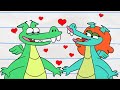 ¡LA SORPRESA SAN VALENTÍN DEL DRAGÓN! Niño y dragón | Personajes de dibujos animados | WildBrain